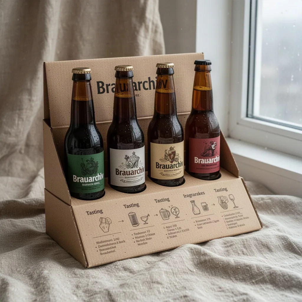 Brauarchiv Jahrgangs-Verkostungsbox Brauhandwerk